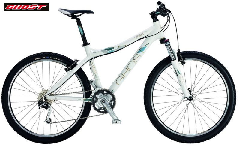 NEU GHOST Miss 4500 MTB 26 Zoll RH 48 Weiß Fahrrad