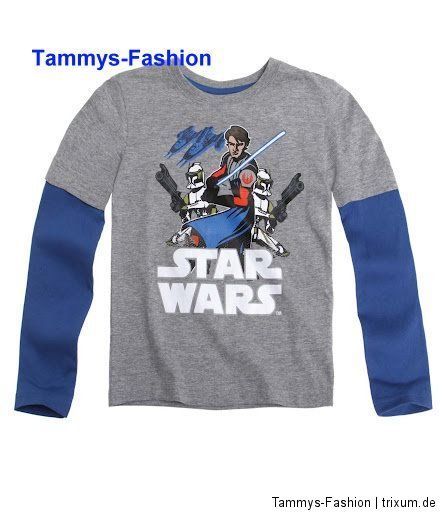 Star Wars the Clone Wars Anakin Skywalker Langarmshirt Shirt Gr.116
