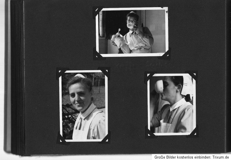 Fotoalbum Krankenschwester, Nurse , Schloss Ganz , Kyritz